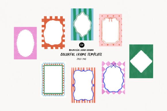 Add Whimsy to Your Wedding with Hand Drawn Frames