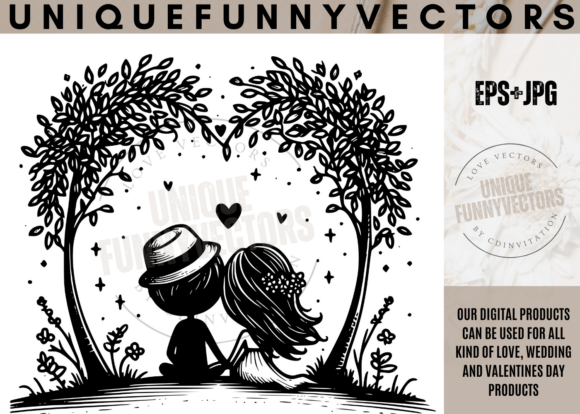 Charming Love and Wedding SVG Vectors for Heartfelt Design