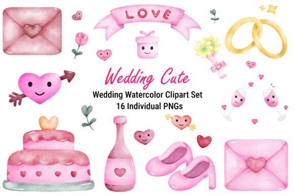 Sweet and Romantic Illustrations for Your Special Day