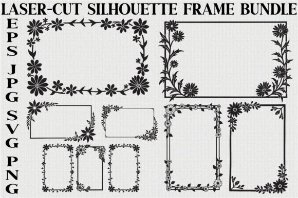 Unlock Artistry: The Laser Cut Wedding Frame Designs Bundle