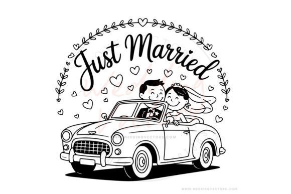 Wedding Couple Stick Figures 152: Your Secret Design Asset