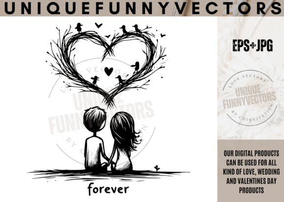 Wedding Couple Svg and Stick Vectors 355: Charming Design for Every Occasion