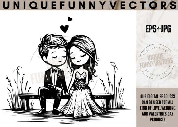 Wedding Couple Svg and Stick Vectors 374: A Designer's Guide to Love