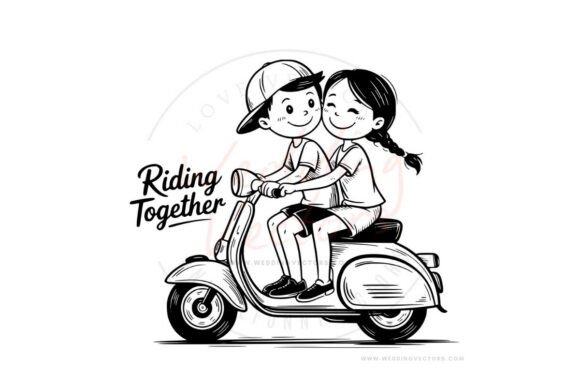 Wedding Couple SVG: Designing with Stick Vectors 59